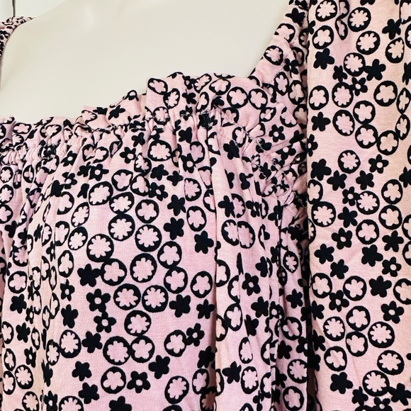 Square Neck Swing Jersey Top - Picture 5 of 9